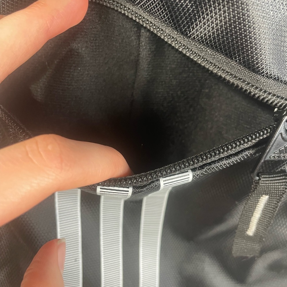 Adidas Black Alliance Sackpack Tennis Sports Drawstring Closure Bag GUC - Picture 9 of 12